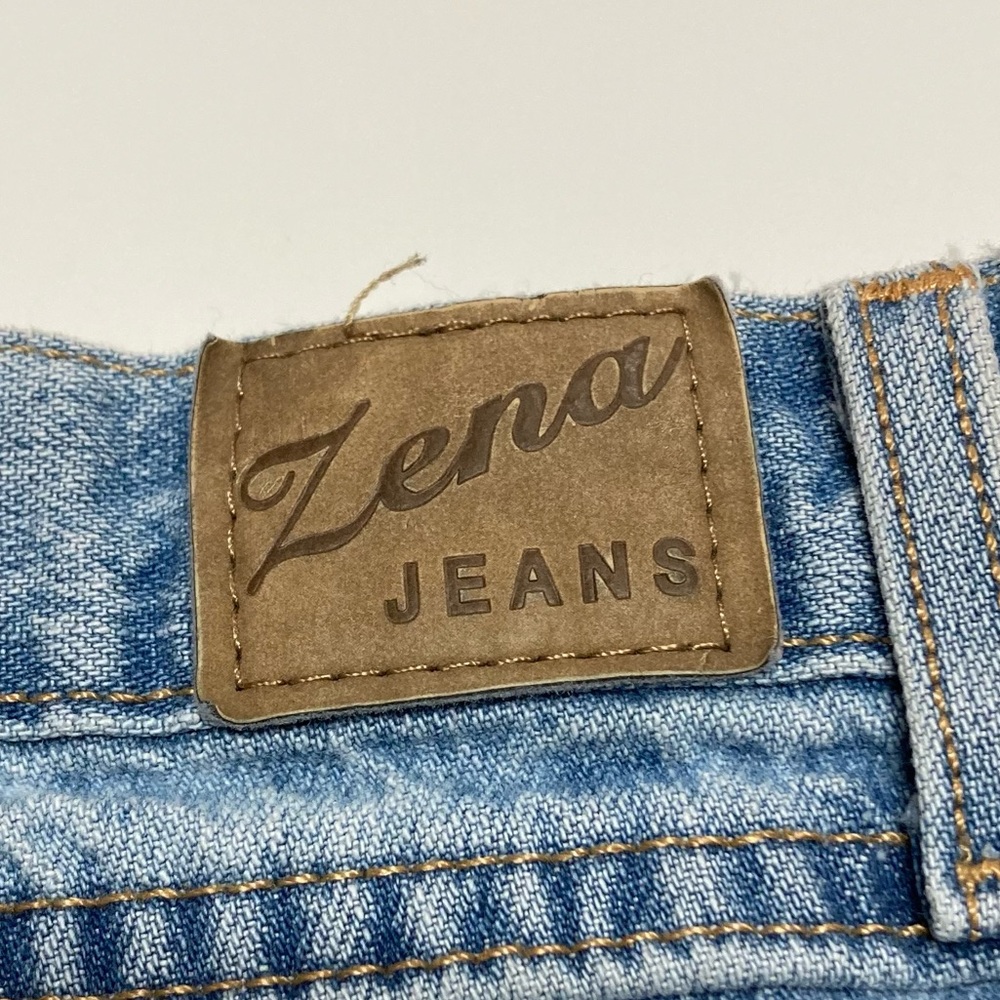 VINTAGE 🇺🇸 ZENA JEANS Straight Leg Light Wash